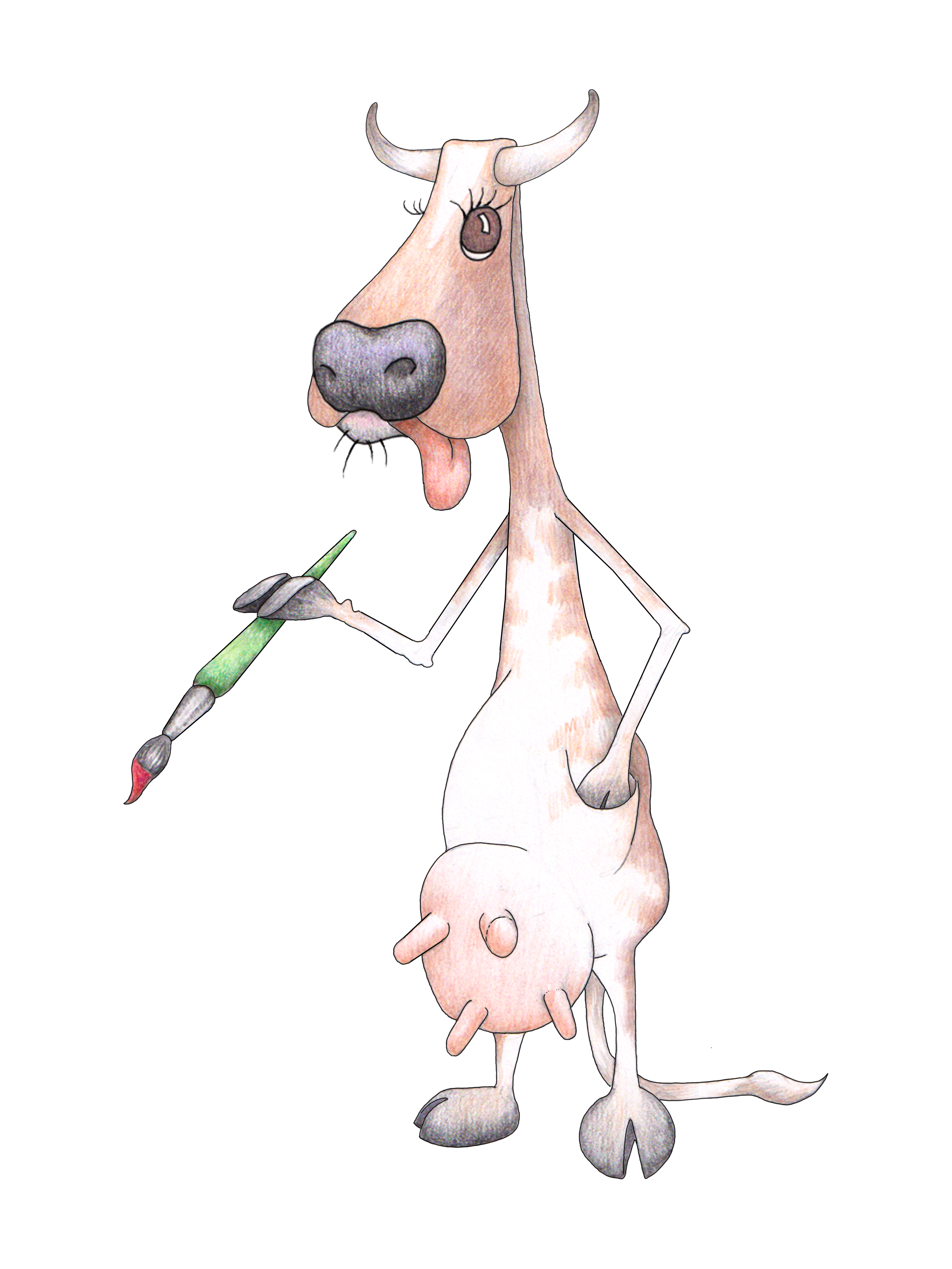 Cow with paint brush.jpg